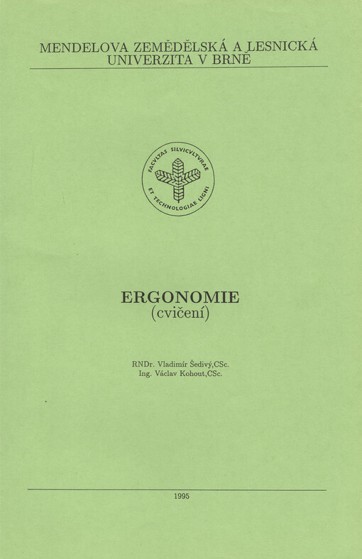 Ergonomie : (cvičení)