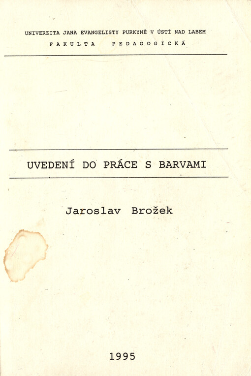 Uvedení do práce s barvami