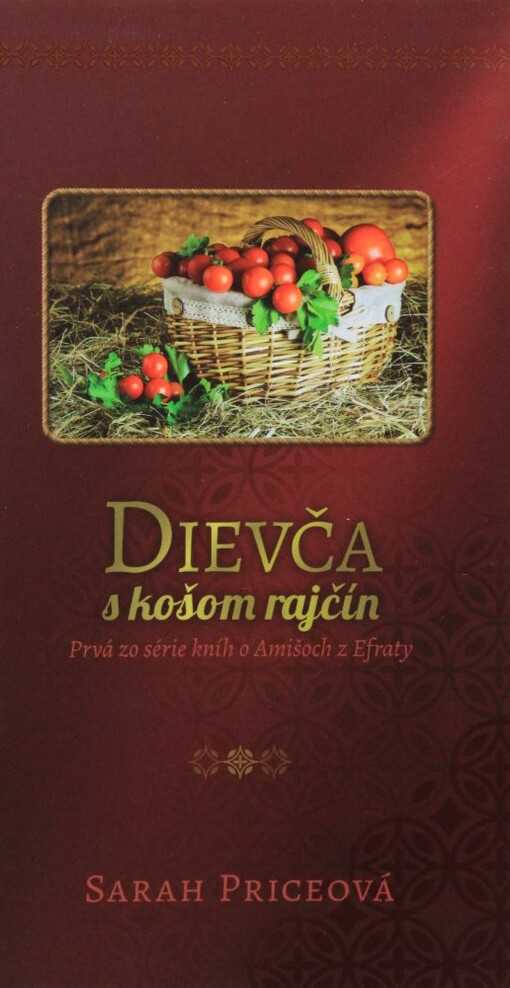 Dievča s košom rajčín