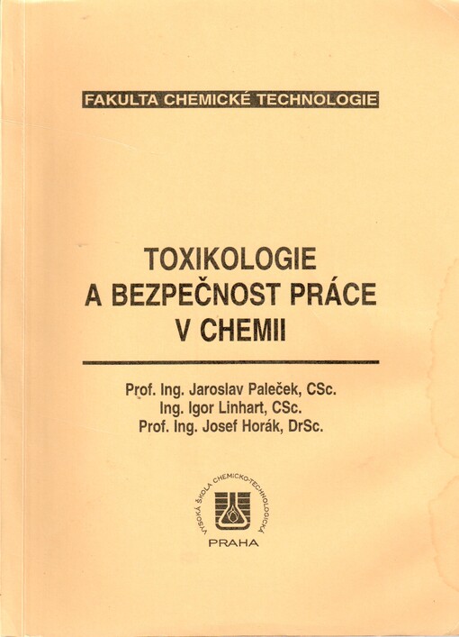 Toxikologie a bezpečnost práce v chemii