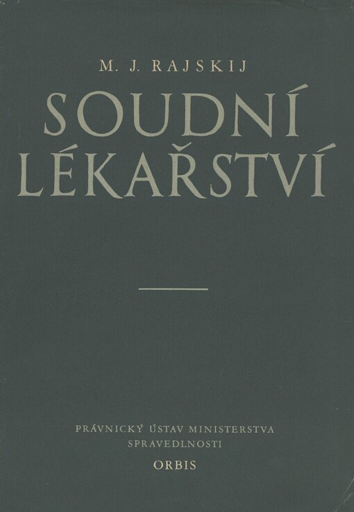 Soudní lékařství