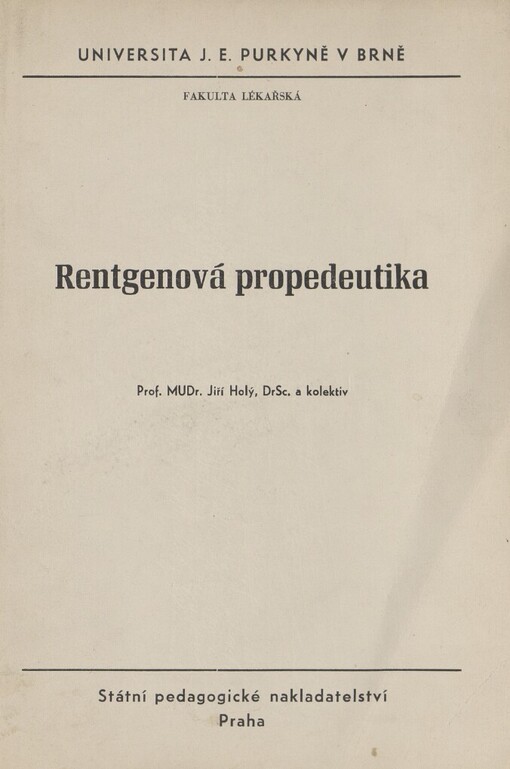 Rentgenová propedeutika