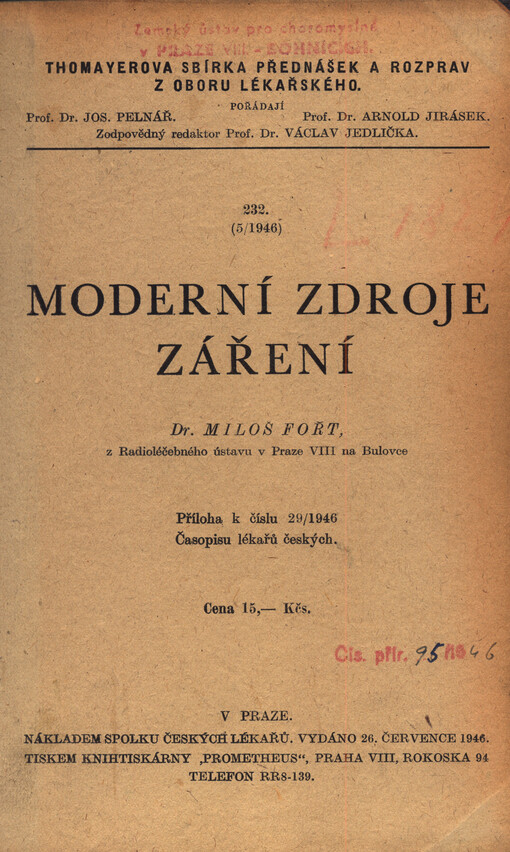 Moderní zdroje záření