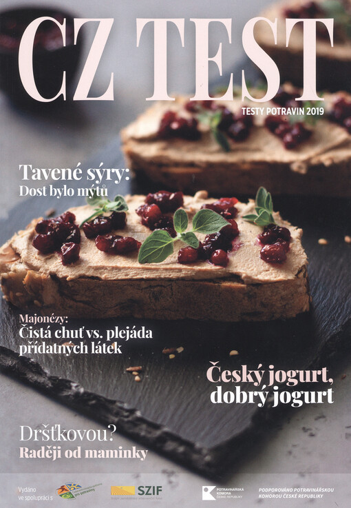  Testy potravin 2019