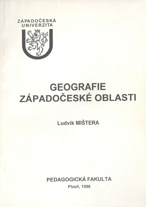 Geografie západočeské oblasti