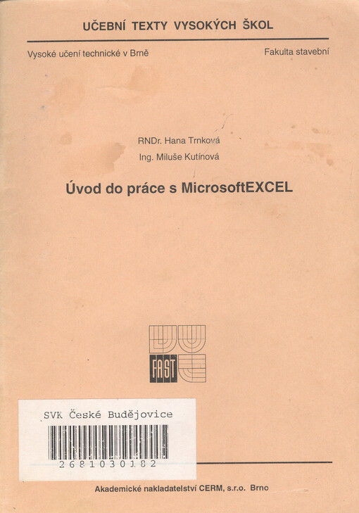 Úvod do práce s MicrosoftEXCEL