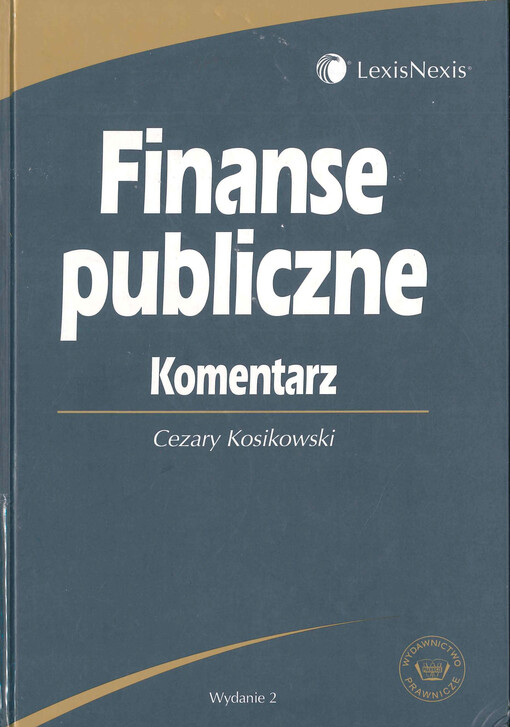 Finanse publiczne : komentarz