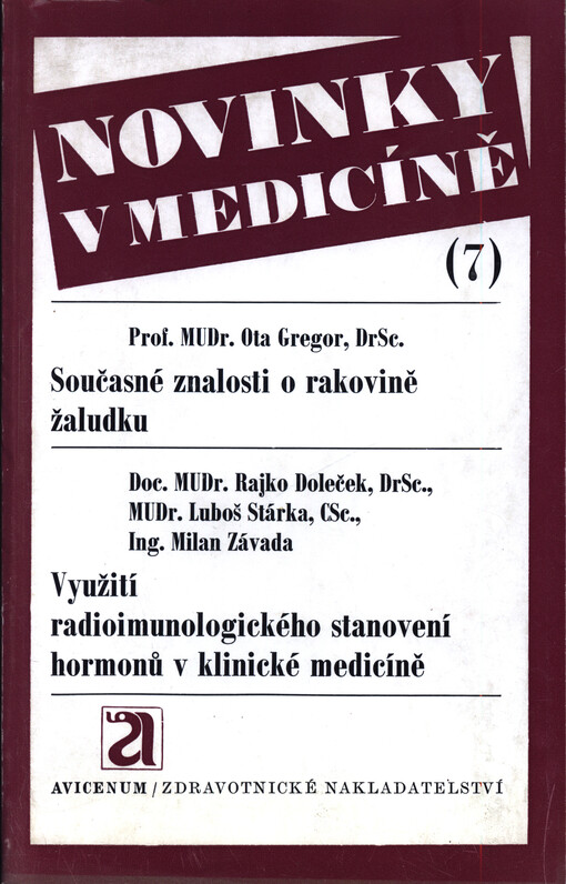 Současné znalosti o rakovině žaludku