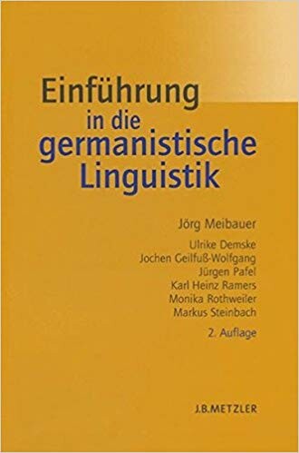 Einführung in die germanistische Linguistik