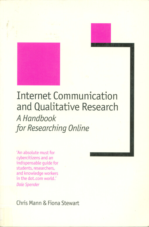 Internet communication and qualitative research : a handbook for researching online