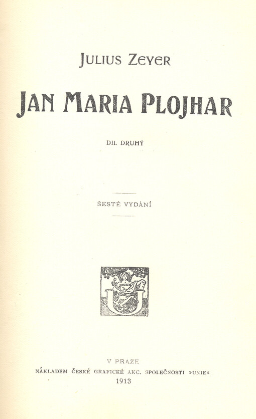 Jan Maria Plojhar. Díl druhý