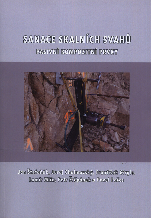 Sanace skalních svahů - pasivní kompozitní prvky