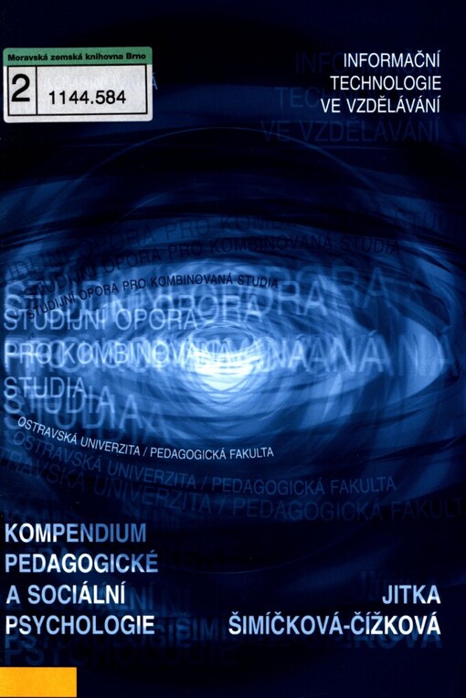 Kompendium sociální a pedagogické psychologie