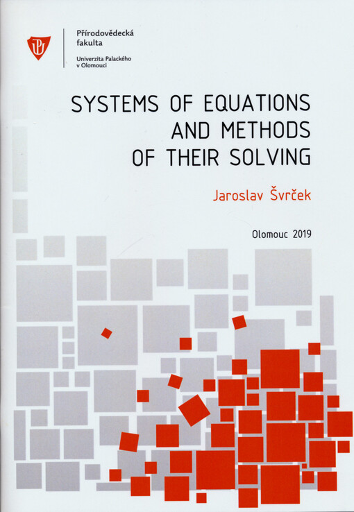 Systems of equations and methods of their solving