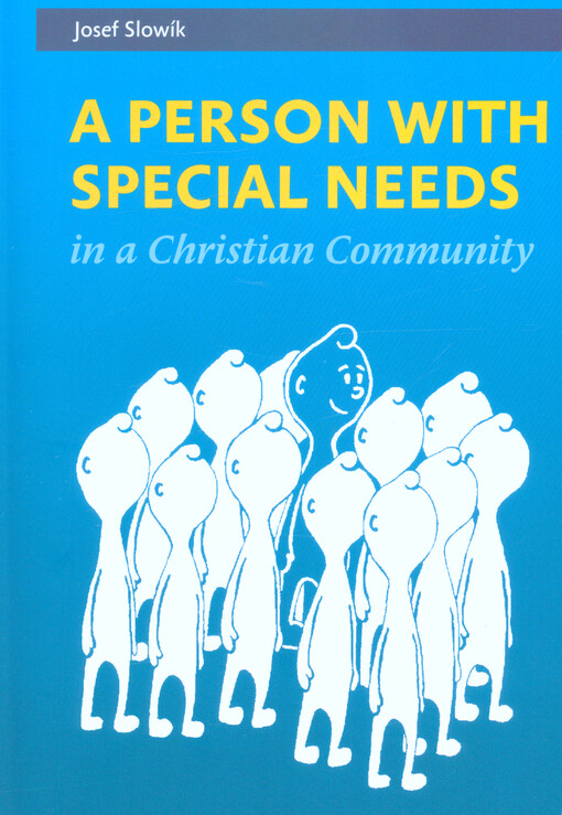 A person with special needs in a Christian community