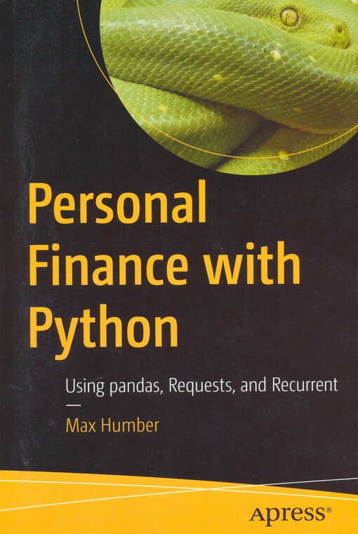 Personal finance with Python : using pandas, requests and recurrent