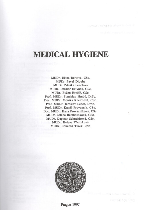 Medical hygiene