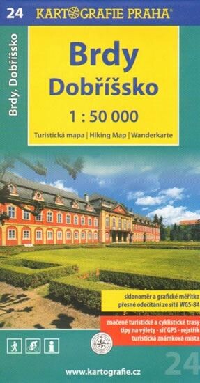 Brdy Dobříšsko : turistická mapa 1:50 000, 1. vyd.