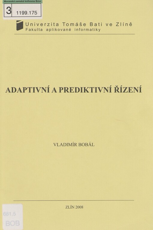 Adaptivní a prediktivní řízení