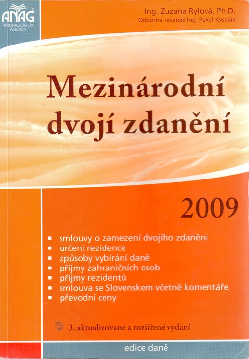 Mezinárodní dvojí zdanění 2009