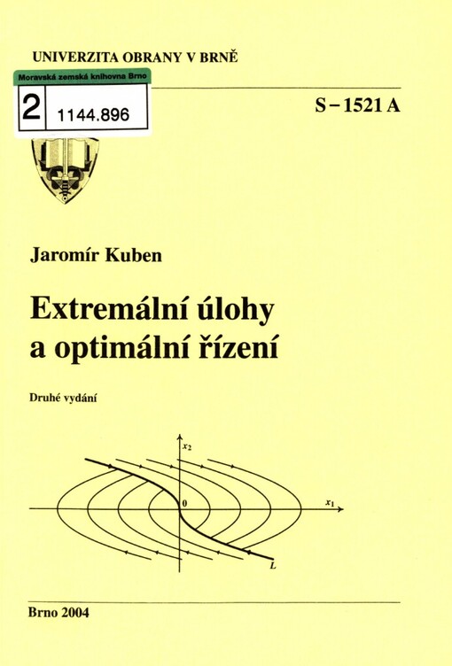 Extremální úlohy a optimální řízení