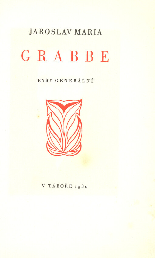 Grabbe: rysy generální