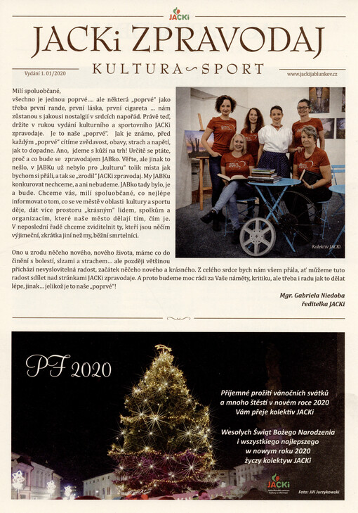 Jacki zpravodaj : kultura - sport