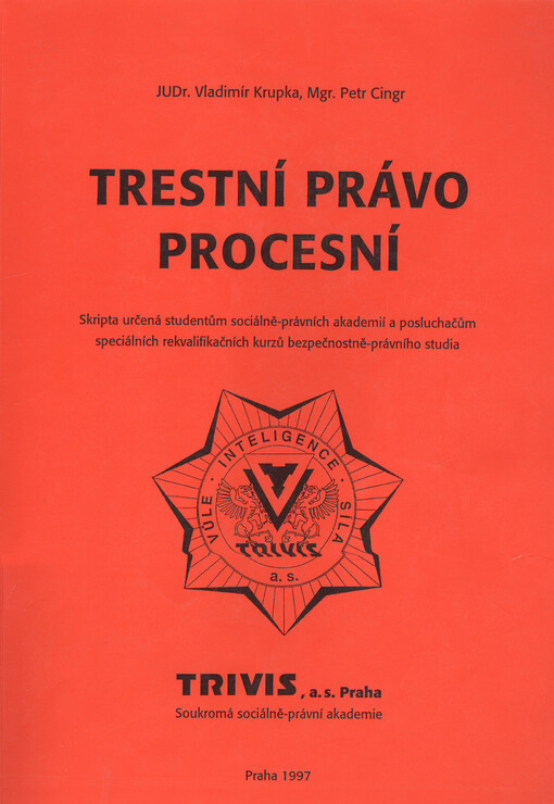 Trestní právo procesní