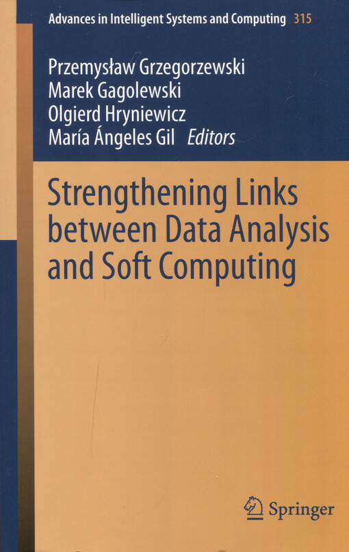 Strengthening links between data analysis and soft computing
