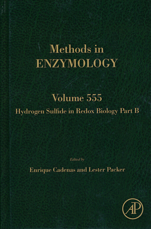 Methods in enzymology. Volume five hundred and fifty five, Hydrogen sulfide in redox biology. Part B