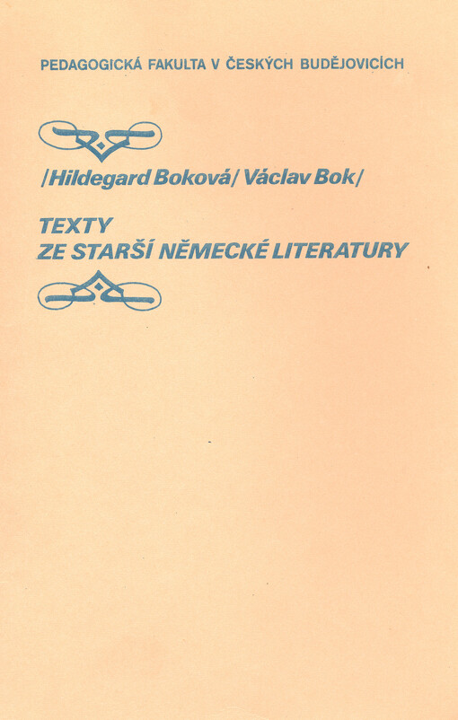Texty ze starší německé literatury