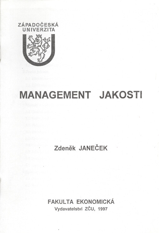 Management jakosti