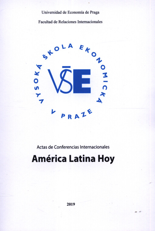 América Latina Hoy : actas de conferencias internacionales