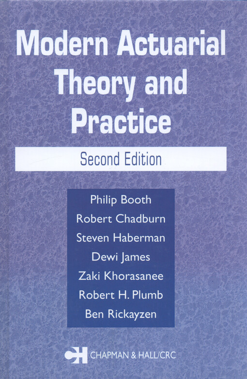 Modern actuarial theory and practice