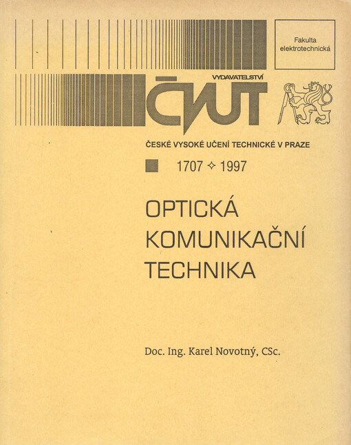 
  Optická komunikační technika
  