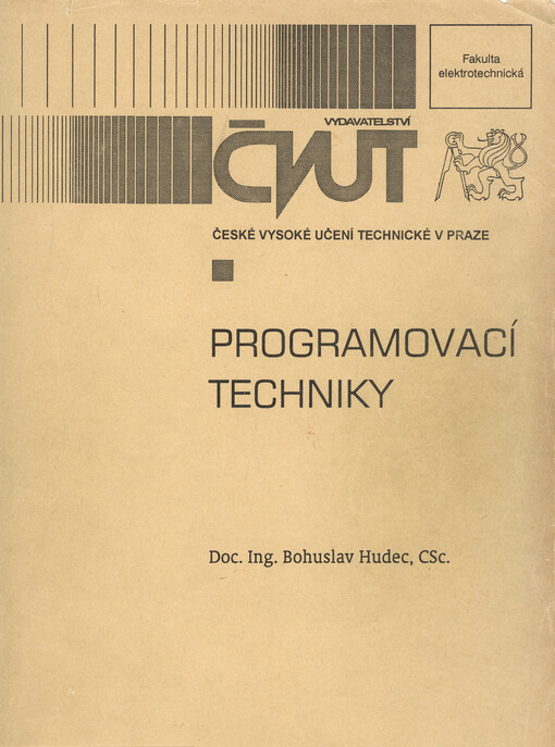 
  Programovací techniky
  
