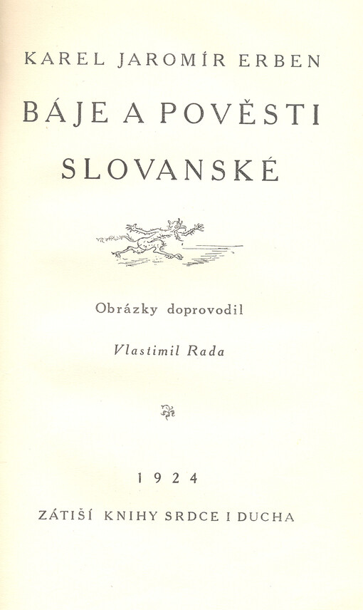 Báje a pověsti slovanské