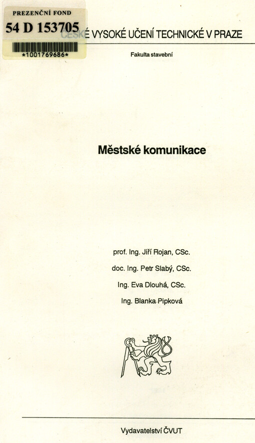 Městské komunikace