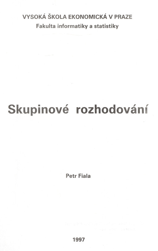 Skupinové rozhodování