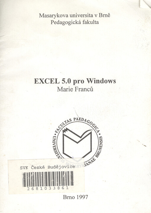 EXCEL 5.0 pro Windows