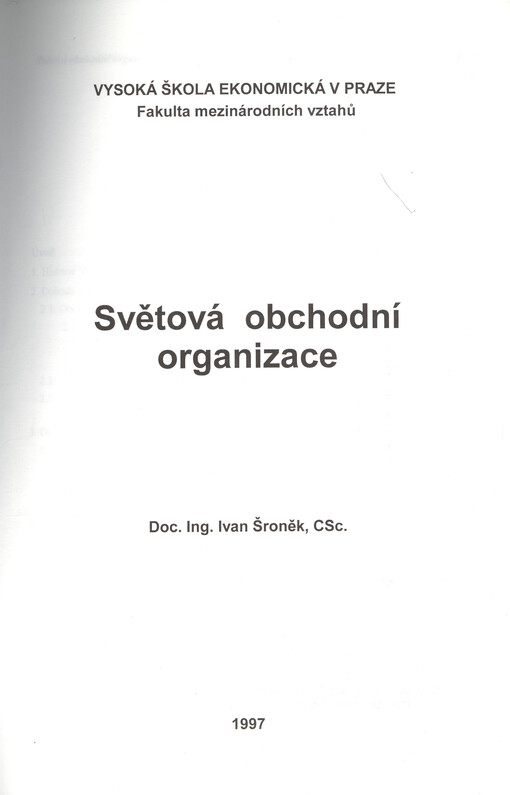 Světová obchodní organizace