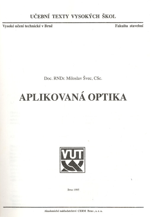 Aplikovaná optika