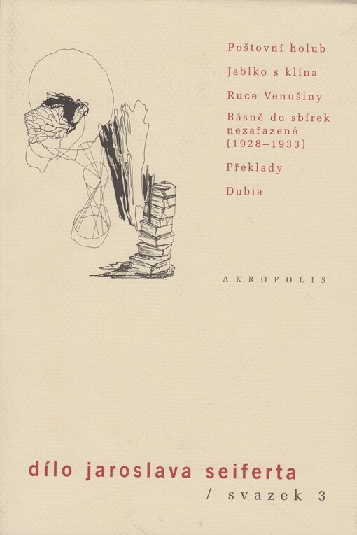 Poštovní holub: Jablko s klína ; Ruce Venušiny ; Básně do sbírek nezařazené (1928-1933) ; Překlady ; Dubia