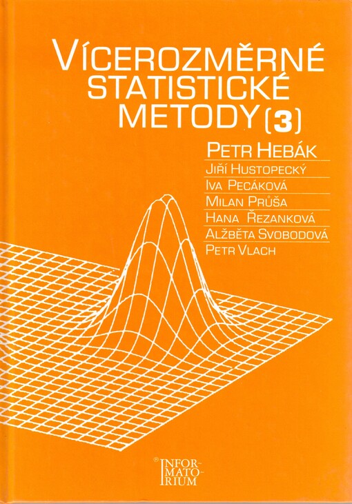 Vícerozměrné statistické metody, sv. 2