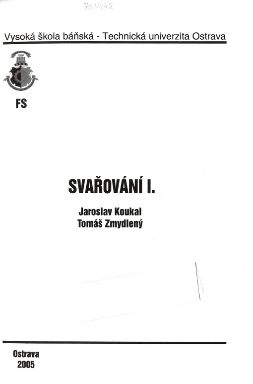 Svařování I