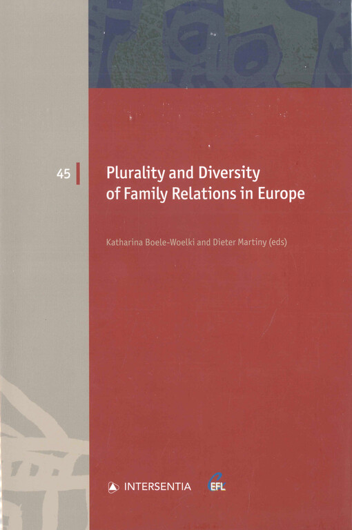 Plurality and diversity of family relations in Europe