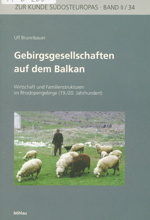 Gebirgsgesellschaften auf dem Balkan
