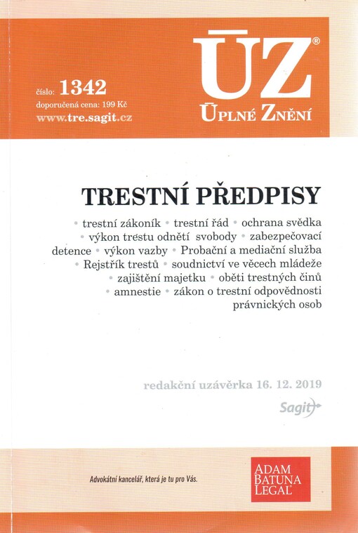 Trestní předpisy