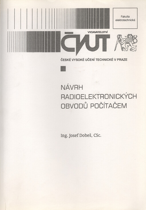 Návrh radioelektronických obvodů počítačem