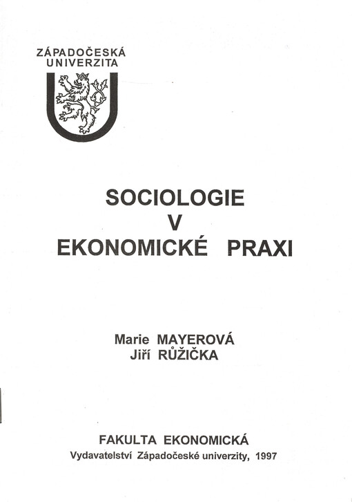 Sociologie v ekonomické praxi